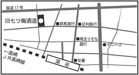 笠懸野文化ホール「パル」地図